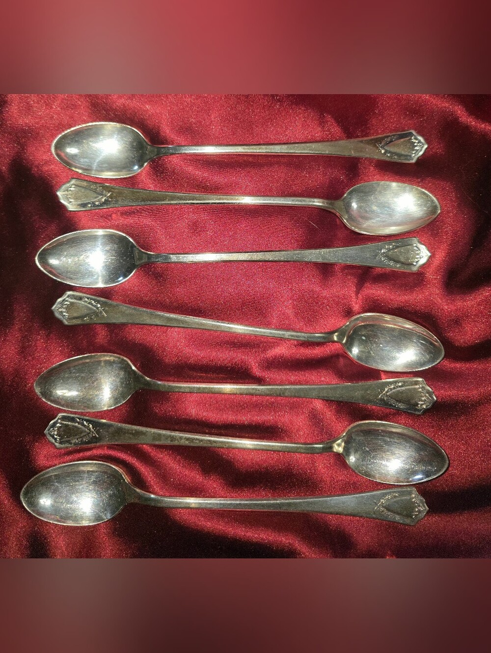 Set of 7 Jewell Iced Tea Spoons